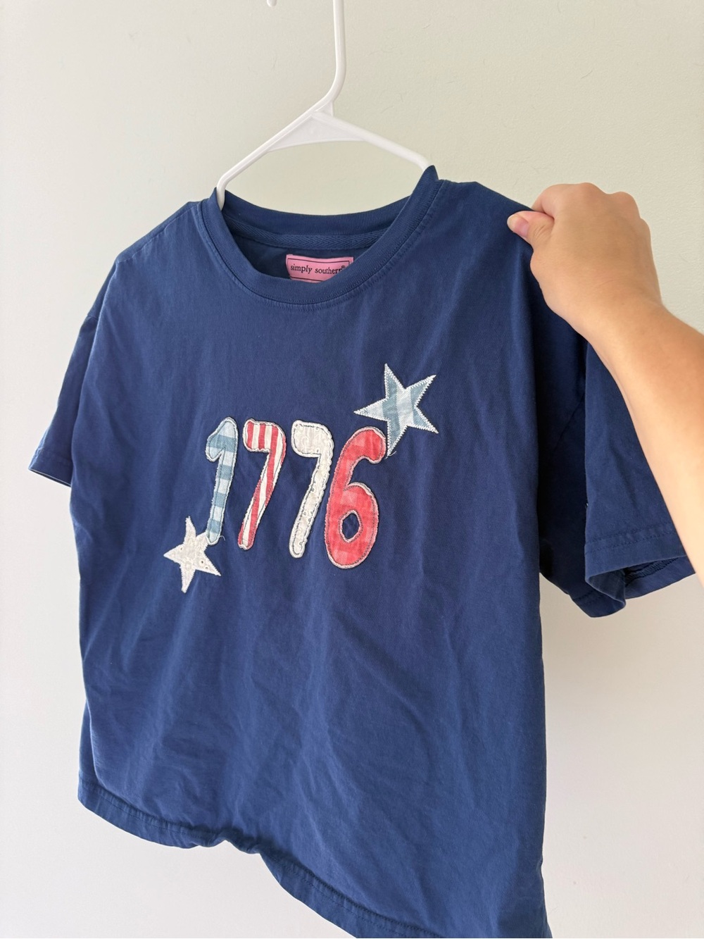 Simply Southern' Navy '1776' Graphic Tee